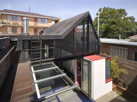 Дом Вадера (Vader House) архитектора Эндрю Мэйнарда (Andrew Maynard) в Мельбурне, Австралия